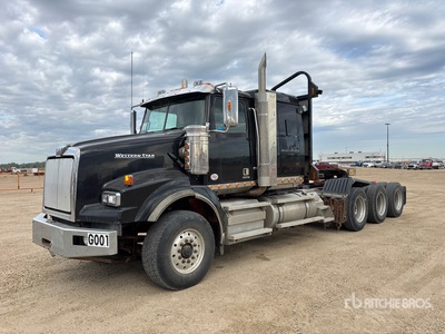 2021 Western Star 4900SB 8x6 Logging Tri/A Sleeper Truck Tractor