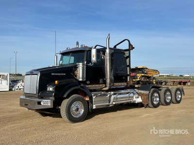 2021 Western Star 4900SA 8x6 Logging Tri/A Sleeper Truck Tractor