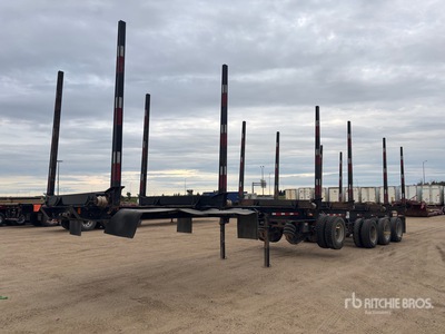 2024 FreFlyt Industries 53 ft Quad/A Hayrack Log Trailer