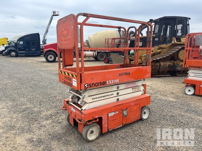 2018 Snorkel S3219E Electric Scissor Lift