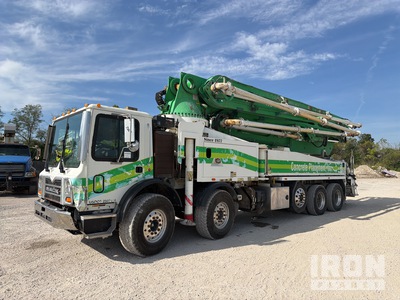 2016 Putzmeister BSF47Z16H 141 ft on 2016 Mack MRU613 10x4 Twin-Steer Concrete Pump Truck