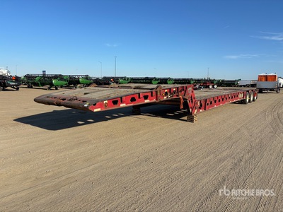 2006 Aspen LB60 64 ft 24-Wheel Rimorchio a collo d'oca ripiegabile