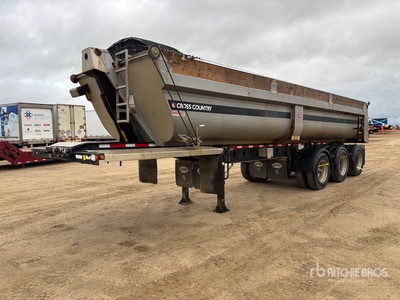 2022 Cross Country 32 ft Tri/A End Dump Trailer