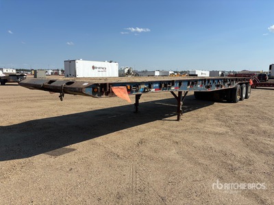 2006 Doepker 50 ft Tri/A Flatbed Oilfield Trailer