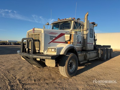 2009 Kenworth C500 8x6 Sleeper Camion cabrestante