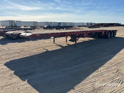 2013 Peerless 53 ft 24-Wheel Flatbed 油田用フロートトレイラー