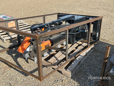 2026 Mower King ECSSCT72 48 in Skid Steer Trencher (Unused)