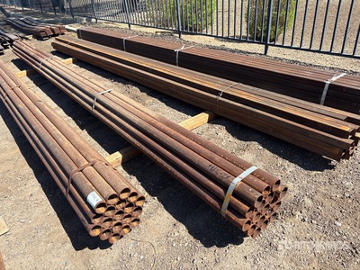 Quantity of (19) 2 7/8 OD S-40 Steel Pipe