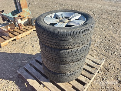 Quantity of (4) 215/60R17 Tires - Fits Jeep