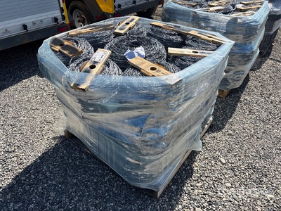 Quantity of (27) Barbed Wire (Unused)