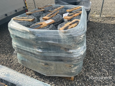 Quantity of (27) Barbed Wire (Unused)