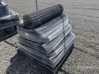 Quantity of (10) Galvanized 4 ft Multiuse Fencing (Unused)