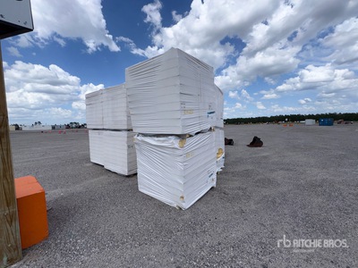 Quantity of (8) 48 in x 48 in Polyiso Insulation Boards
