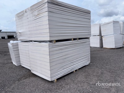 Quantity of (4) 48 in x 48 in Polyiso Insulation Boards