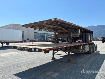 2014 Raja 32 ft Super B-Train Lead Flatbed Trailer