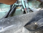 Frame Stamp Serial Number/VIN Photo