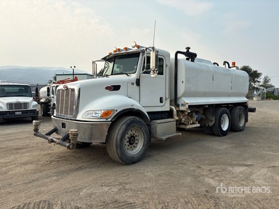 2007 Peterbilt 340 3600 gal 6x4 Camion cisterna de agua