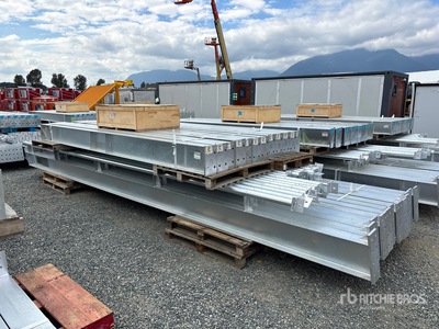 2026 BLUESEA 50 ft x 100 ft Steel Frame Only Storage Building (Unused)