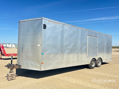 2016 Wells Cargo 24 ft T/A Car Hauler Gesloten aanhangwagen
