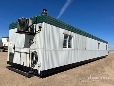 2007 Atco Structures 60 ft x 12 ft Skid-Mounted 現場事務所