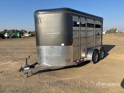 2026 FVMT 13 ft T/A Horse Trailer (Unused)