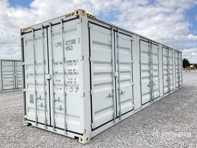 2026 40 ft High Cube Multi-Door Storage Container