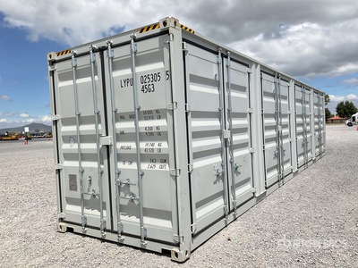 2026 40 ft High Cube Multi-Door Storage Container