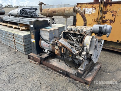 2003 Atlas Copco QUB 41 Skid-Mounted Generator Set (Inoperable)