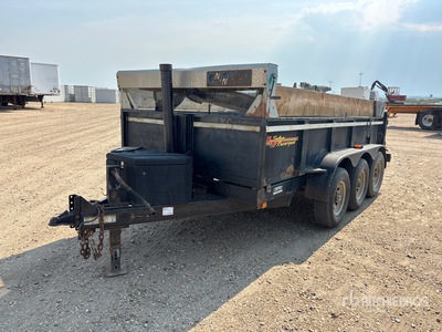 2011 N&N 14 ft Tri/A Remorque à Benne Utilitaire