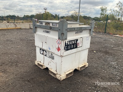 2014 Western 10TCG 910 L Skid Mounted Steel Diesel Réservoir de carburant