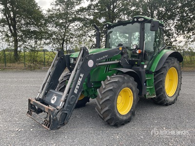 2017 John Deere 6110R 4WD Tractor