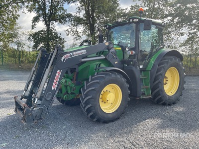 2013 John Deere 6140R 4WD-tractor