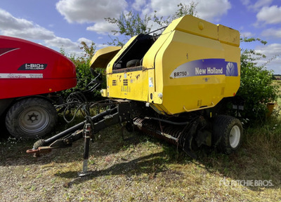 2006 New Holland BR750A Presse A Balles Rondes 1 Essieu S/A Presse à balles cylindriques