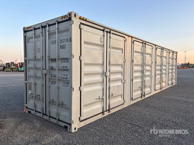 2026 40 ft High Cube Multi-Door Conteneur de stockage