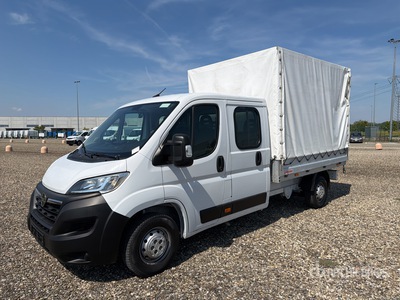 2022 Opel Movano 2.2 103 KW DOKA PR L3 Curtain Side Truck