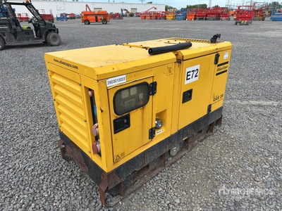 2011 Atlas Copco QAS20KDS 19.8 kVA Skid-Mounted Groupe électrogène