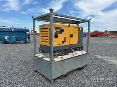 2014 Atlas Copco QAS20 20 kVA Skid-Mounted Groupe électrogène