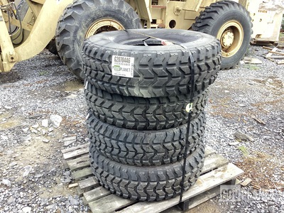 (4) Goodyear 37x12.50R16.5LT Tires