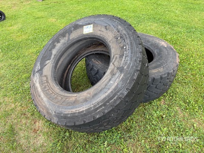 Quantity of (2) 425/65R22.5 Tires