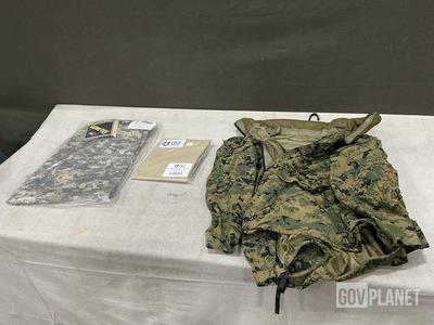 (2) Camouflage Parkas, (6) Flame Resistant Undershirts & Assorted Items