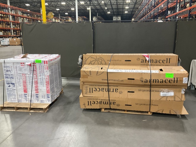 (10) Boxes of Pipe Insulation Tubes & (16) Rolls of WeatherWatch Leak Barrier