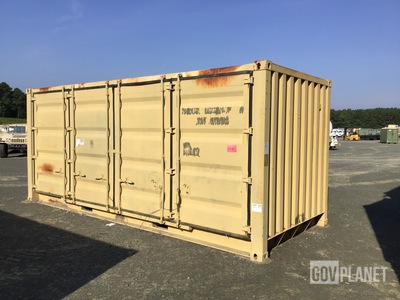 20' Side-Opening Shipping Container