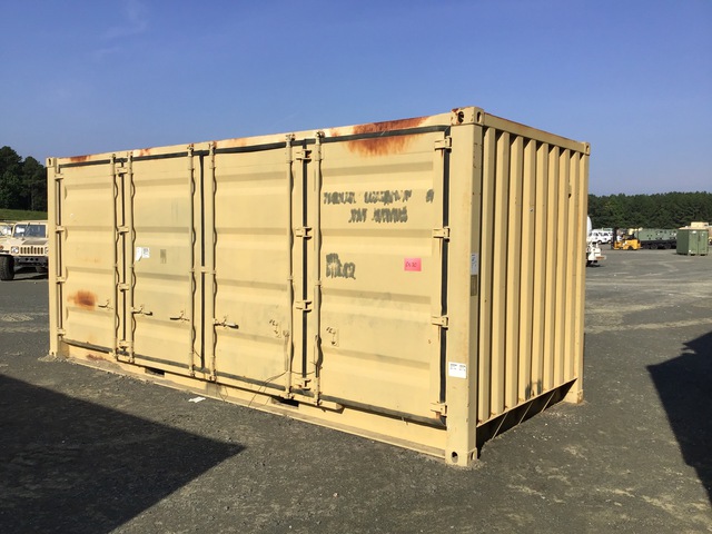 20' Side-Opening Shipping Container