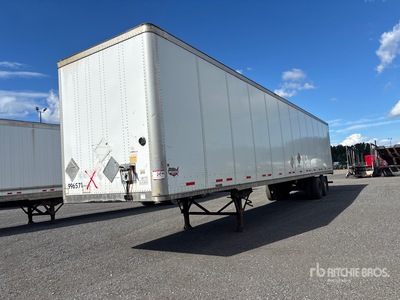 2008 Wabash 53 ft x 102 in T/A Semi-remorque fourgon