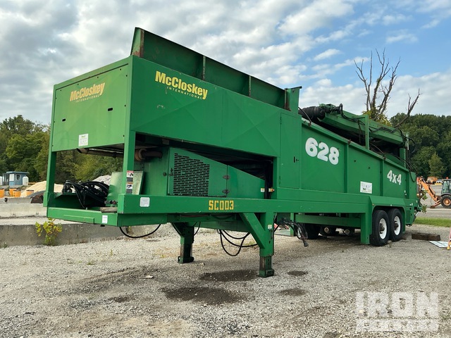 2015 McCloskey 628RE Portable Trommel Screen