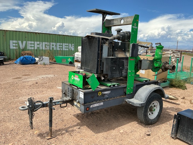 2018 Atlas Copco PAS100HF Trailer-Mounted Water Pump (Inoperable)