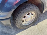 Chassis with Left Front Tire
