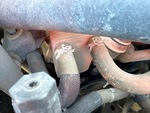 Engine with A/C Compressor