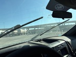 Cab with Windshield Wipers Operational