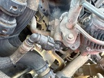 Engine with A/C Compressor